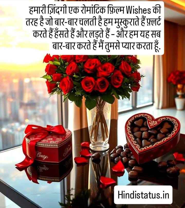 Romantic Status in Hindi | Best रोमांटिक स्टेटस इन हिंदी, Romantic Status, Romantic Love Quotes To Send Your Special Someone, Captions and Quotes for Couples Love Quotes for All हिंदी लव कोट्स, स्टेटस व शायरी - 2026